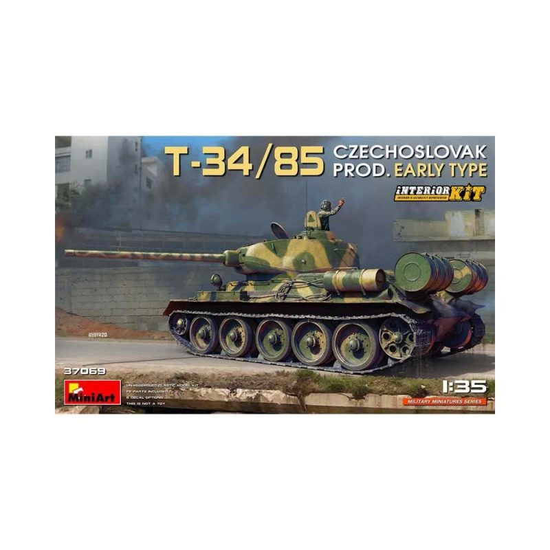 Miniart T-34/85 Czech Prod Early (Interior Kit) (1/35) 37069