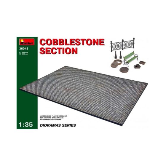 Miniart Cobblestone Section (1/35) 36043 Miniart Cobblestone Section (1/35) 36043