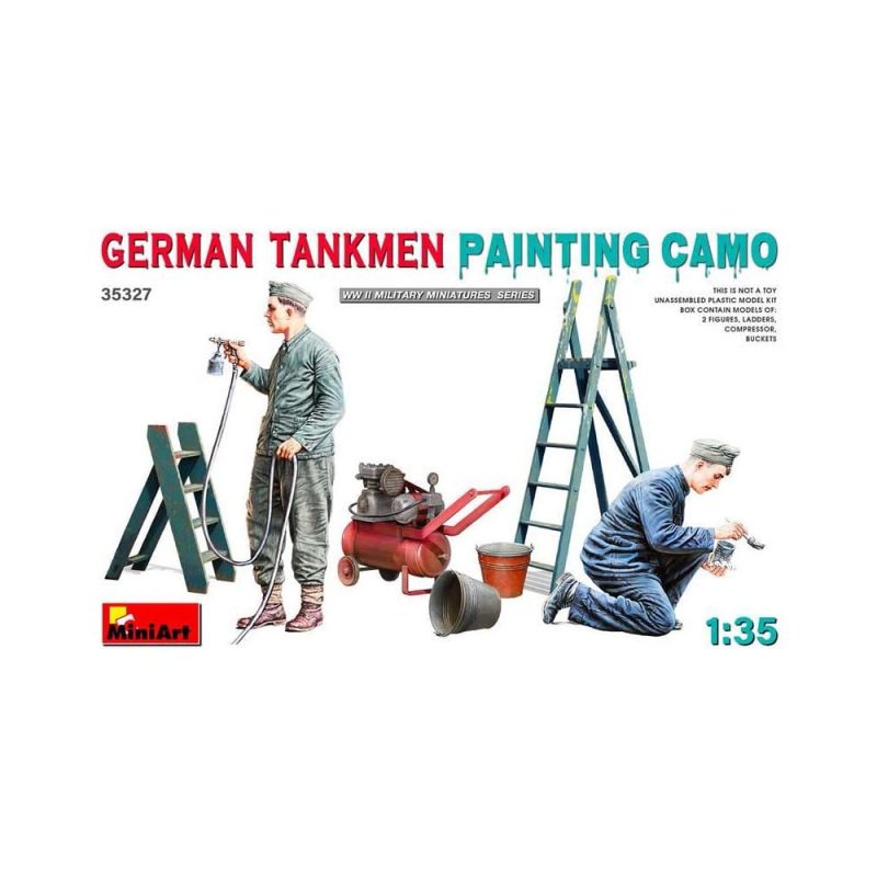 Miniart German Tankmen. Painting Camo (1/35) 35327
