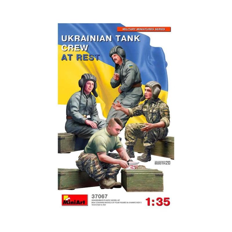 Miniart Ukrainian Tank Crew at Rest (1/35) 37067