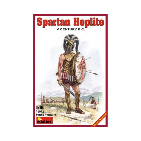 Miniart Spartan Hoplite V Century BC (1/16) 16012 Miniart Spartan Hoplite V Century BC (1/16) 16012
