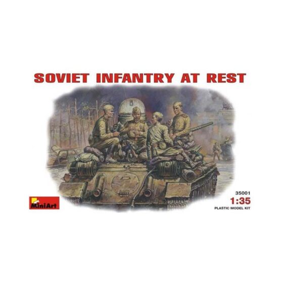 Miniart Soviet Infantry at Rest (1/35) 35001 Miniart Soviet Infantry at Rest (1/35) 35001