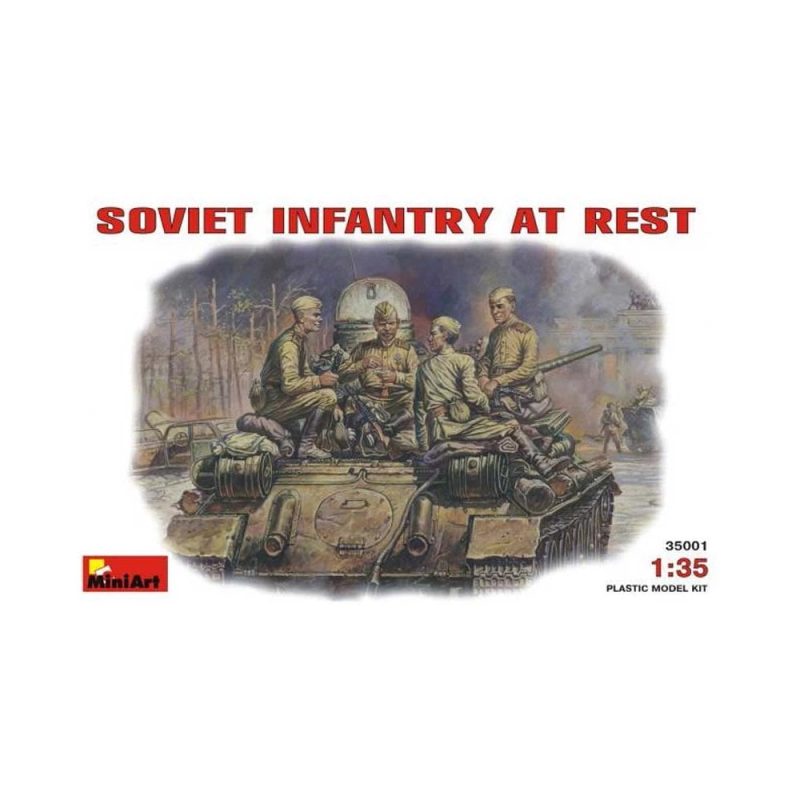 Miniart Soviet Infantry at Rest (1/35) 35001