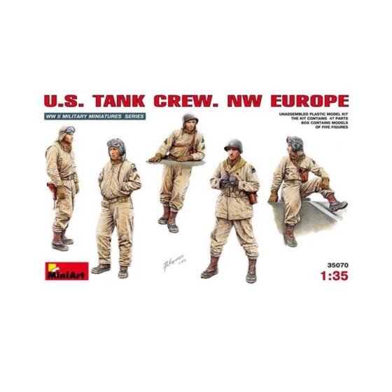 Miniart US Tank Crew (NW Europe) (1/35) 35070 Miniart US Tank Crew (NW Europe) (1/35) 35070
