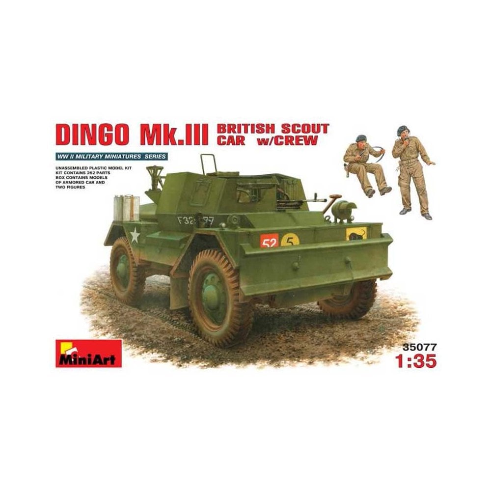 Miniart British Scout Car Dingo Mk.III (1/35) 35077 Miniart British Scout Car Dingo Mk.III (1/35) 35077