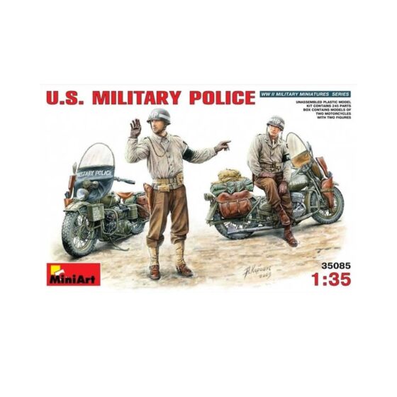 Miniart US Military Police (1/35) 35085 Miniart US Military Police (1/35) 35085