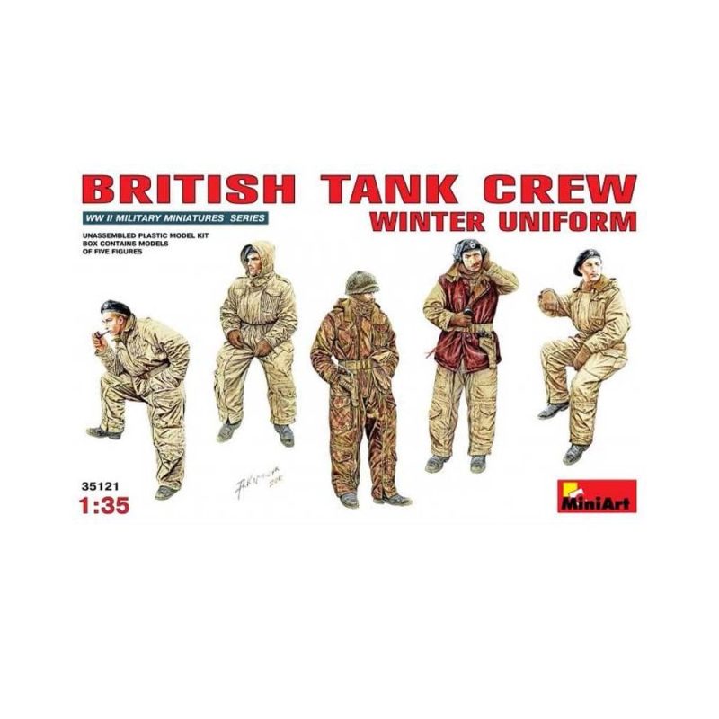 Miniart British Tank Crew (1/35) 35121