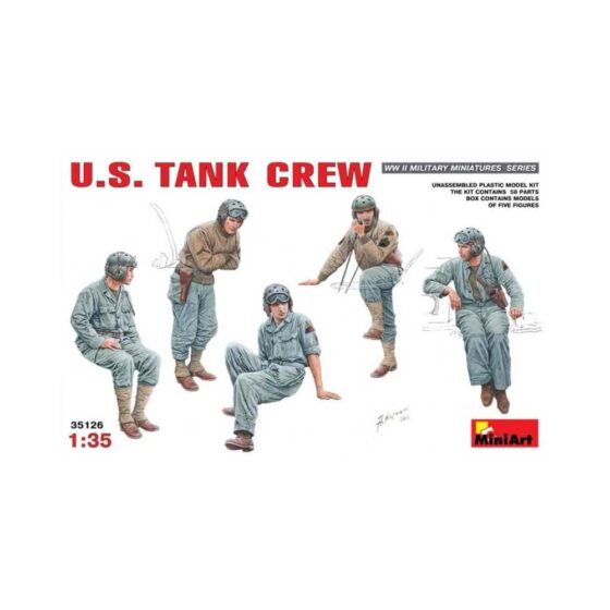 Miniart US Tank Crew (1/35) 35126 Miniart US Tank Crew (1/35) 35126