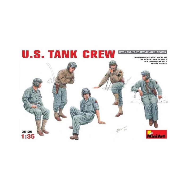 Miniart US Tank Crew (1/35) 35126