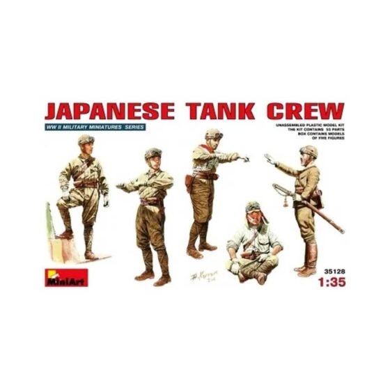 Miniart Japanese Tank Crew (1/35) 35128 Miniart Japanese Tank Crew (1/35) 35128