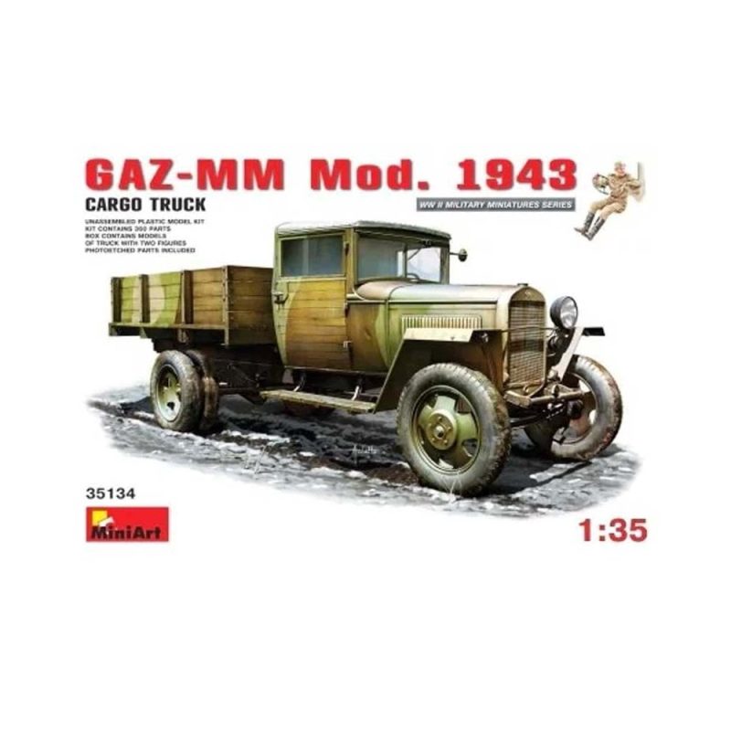 Miniart GAZ-MM Mod.1943 1.5t Cargo (1/35) 35134