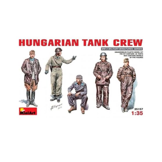 Miniart Hungarian Tank Crew (1/35) 35157 Miniart Hungarian Tank Crew (1/35) 35157