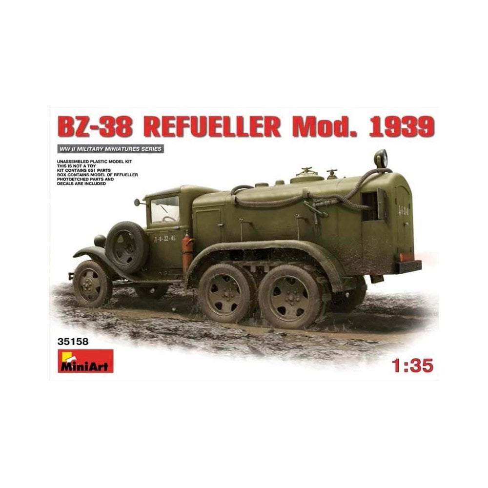 Miniart BZ-38 Refueller Mod.1939 (1/35) 35158 Miniart BZ-38 Refueller Mod.1939 (1/35) 35158