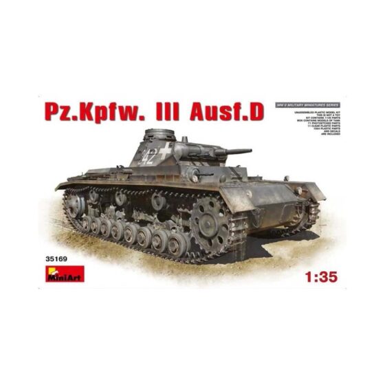Miniart Pz.Kpfw.III Ausf.D (1/35) 35169 Miniart Pz.Kpfw.III Ausf.D (1/35) 35169