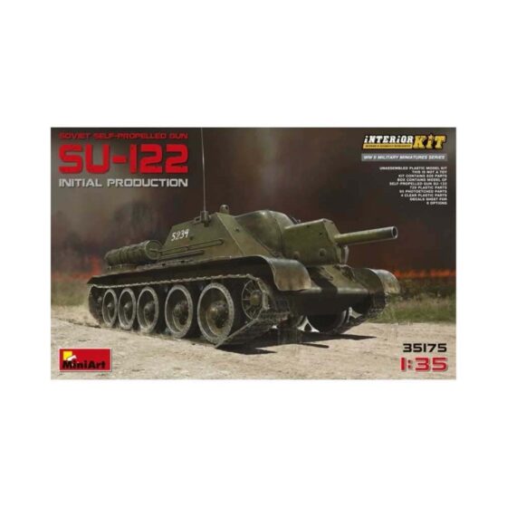 Miniart Soviet Self-Propelled Gun SU-122 (Initial Production) (1/35) 35175 Miniart Soviet Self-Propelled Gun SU-122 (Initial Production) (1/35) 35175