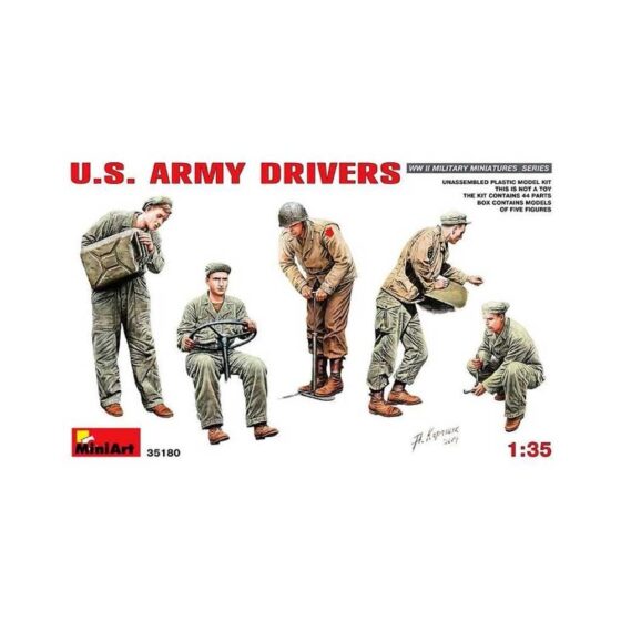 Miniart US Army Drivers (1/35) 35180 Miniart US Army Drivers (1/35) 35180
