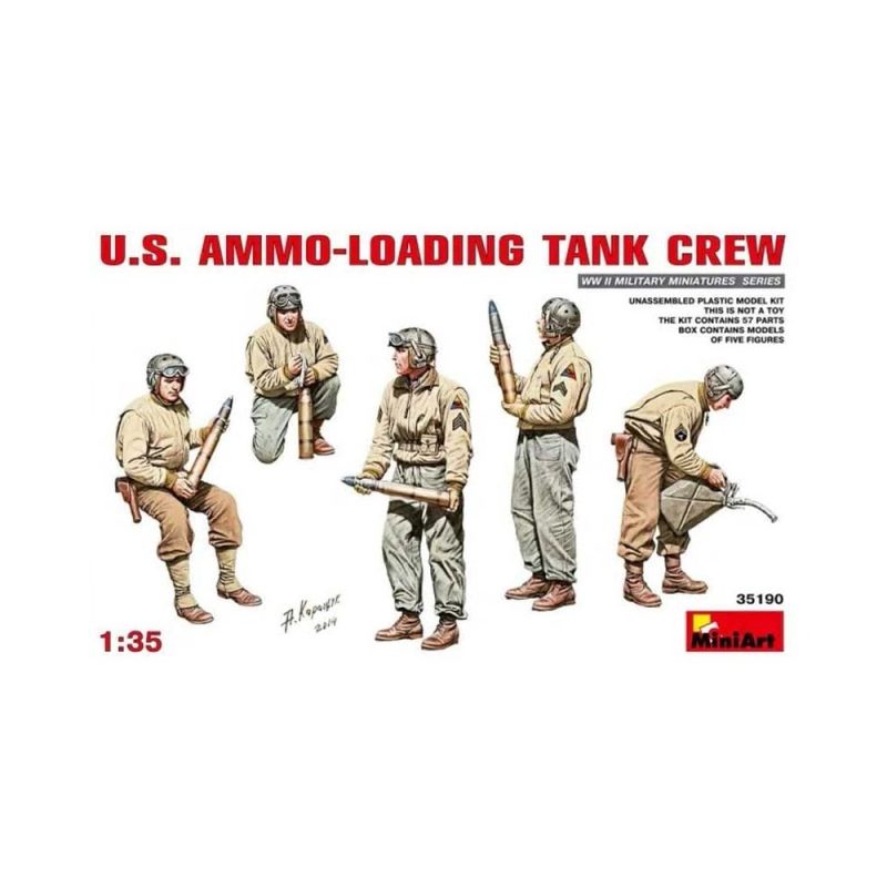 Miniart US Ammo-Loading Crew (1/35) 35190