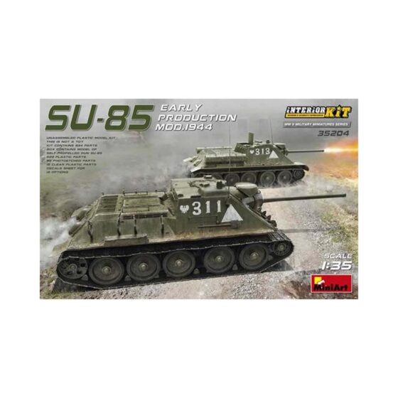 Miniart SU-85 Mod.1944 Early Production (1/35) 35204 Miniart SU-85 Mod.1944 Early Production (1/35) 35204