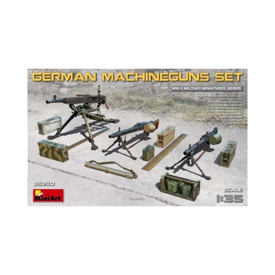 Miniart German Machine Gun Set (1/35) 35250 Miniart German Machine Gun Set (1/35) 35250