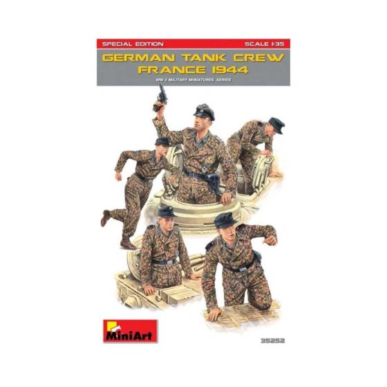 Miniart German Tank Crew France 1944 (1/35) 35252 Miniart German Tank Crew France 1944 (1/35) 35252