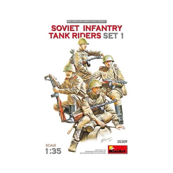 Miniart Soviet Infantry Tank Riders Vol 1 (1/35) 35309 Miniart Soviet Infantry Tank Riders Vol 1 (1/35) 35309