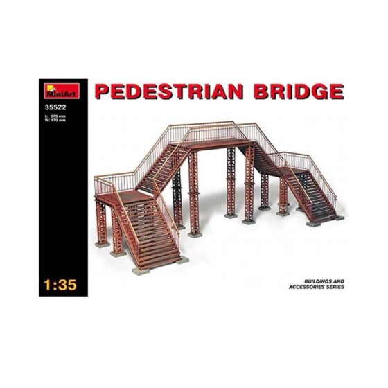 Miniart Pedestrian Bridge (1/35) 35522 Miniart Pedestrian Bridge (1/35) 35522