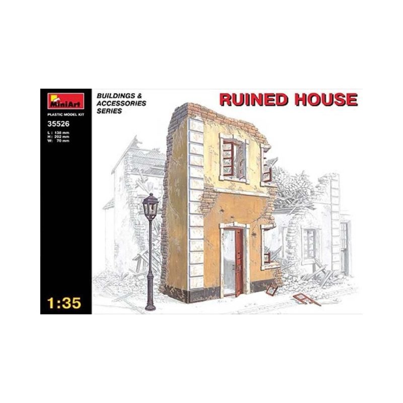 Miniart Ruined House (1/35) 35526