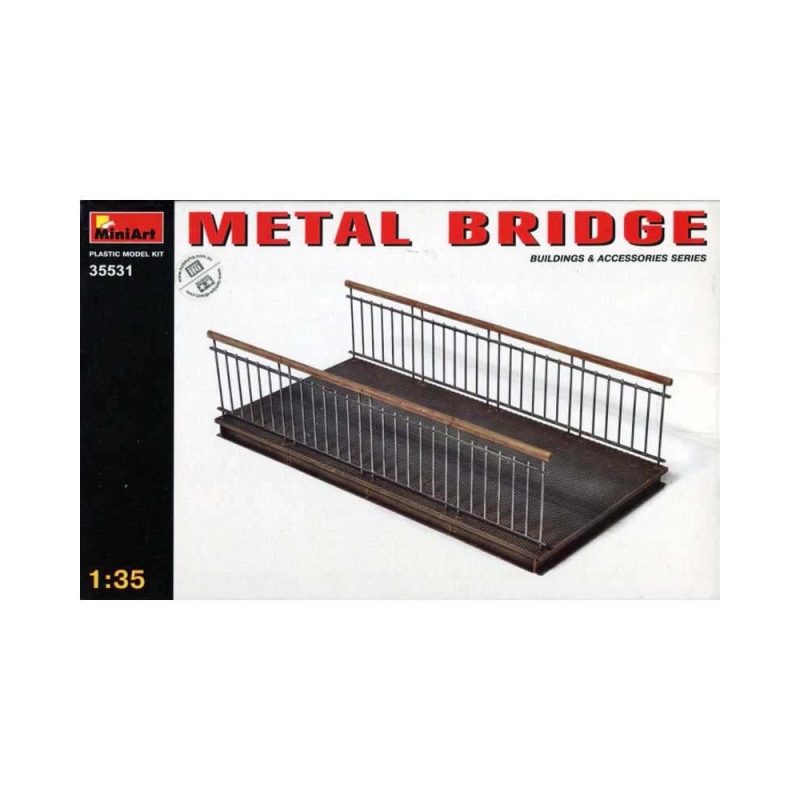 Miniart Metal Bridge (1/35) 35531