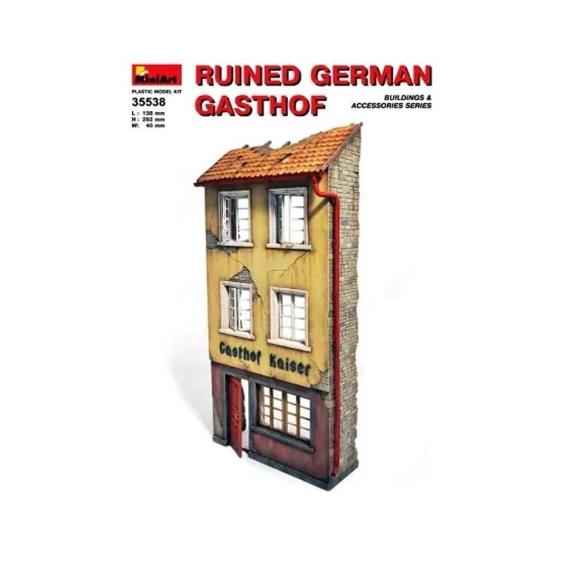 Miniart Ruined German Gasthof (1/35) 35538