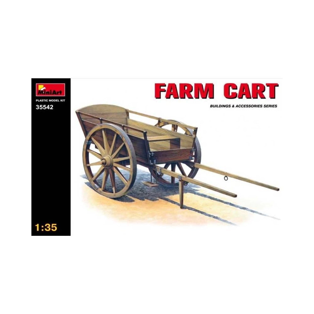 Miniart Farm Cart (1/35) 35542 Miniart Farm Cart (1/35) 35542