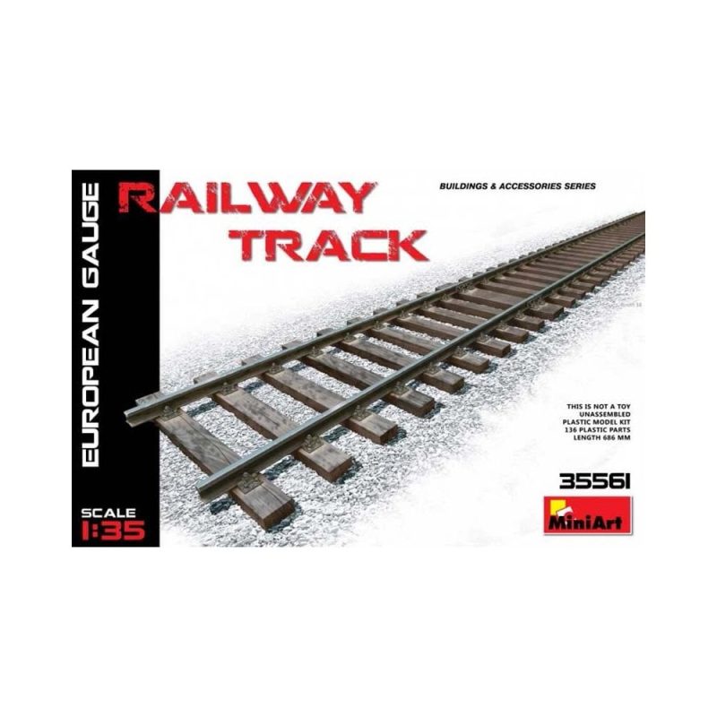Miniart Railway Track European Gauge (1/35) 35561
