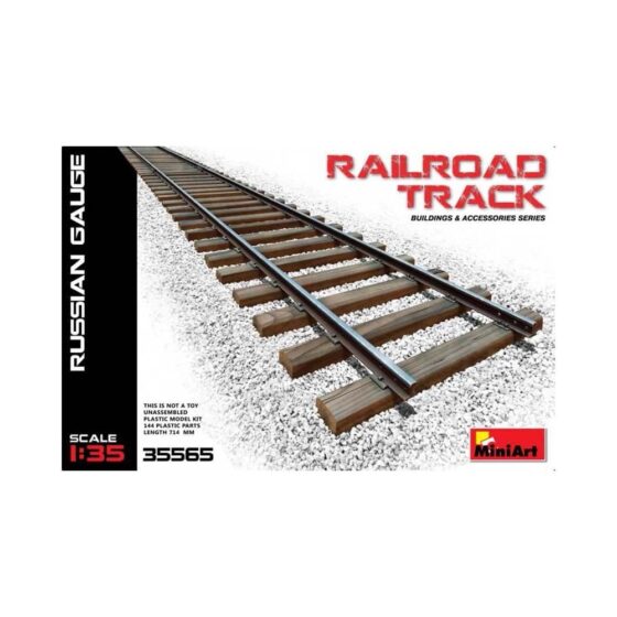 Miniart Railroad Track Russian Gauge (1/35) 35565 Miniart Railroad Track Russian Gauge (1/35) 35565
