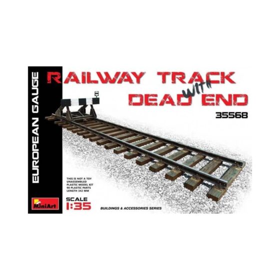 Miniart Railway Track and Dead End (1/35) 35568 Miniart Railway Track and Dead End (1/35) 35568