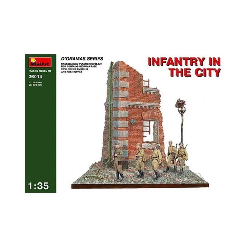 Miniart Infantry in the City Diorama (1/35) 36014 Miniart Infantry in the City Diorama (1/35) 36014