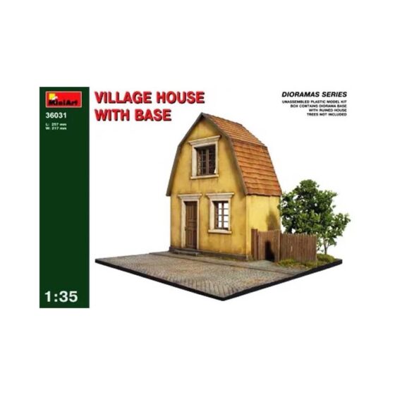 Miniart Village House with Base (1/35) 36031 Miniart Village House with Base (1/35) 36031