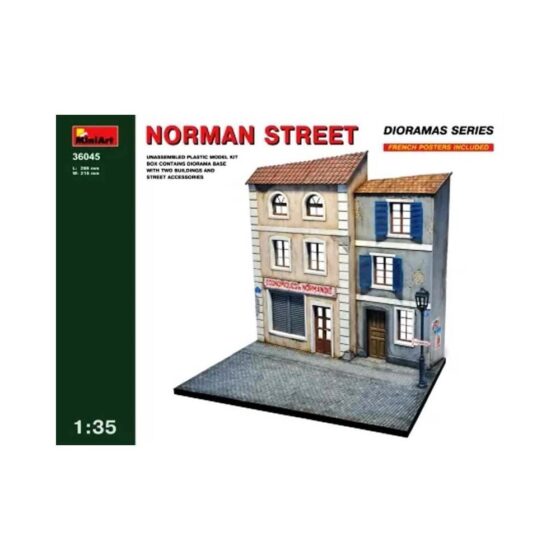 Miniart Norman Street (1/35) 36045 Miniart Norman Street (1/35) 36045