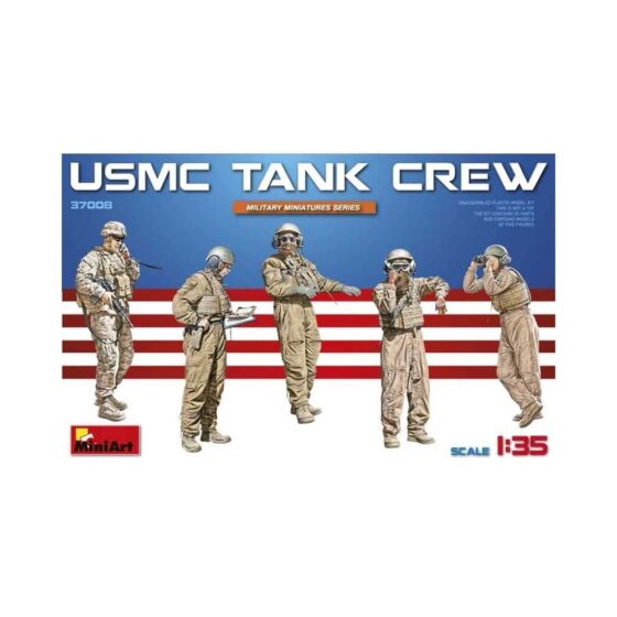 Miniart USMC Tank Crew (1/35) 37008 Miniart USMC Tank Crew (1/35) 37008