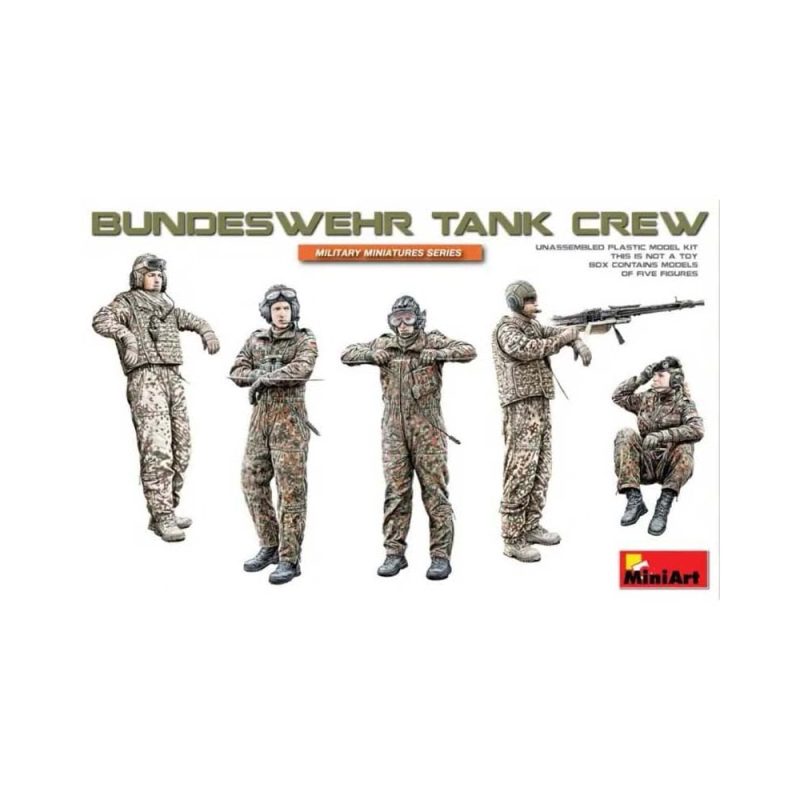Miniart Bundeswehr Tank Crew (1/35) 37032