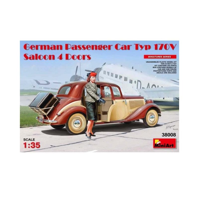 Miniart German Passenger Car Type 170V (1/35) 38008