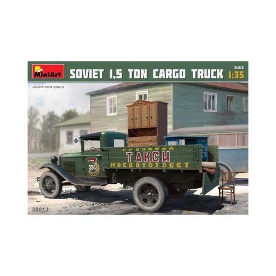 Miniart Soviet 1.5ton Cargo Truck (1/35) 38013 Miniart Soviet 1.5ton Cargo Truck (1/35) 38013