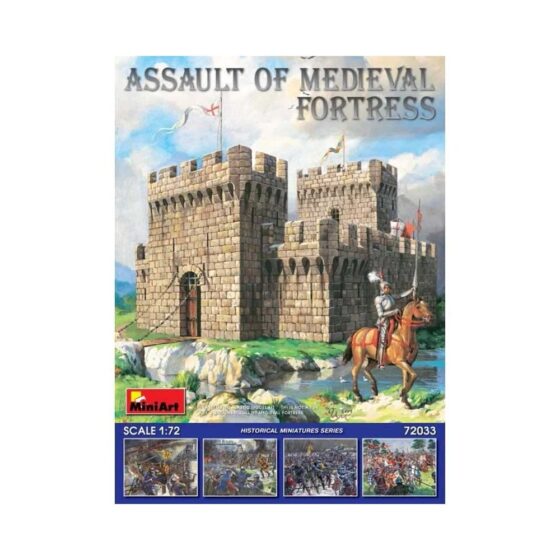 Miniart Assault of Medieval Fortress (1/72) 72033 Miniart Assault of Medieval Fortress (1/72) 72033