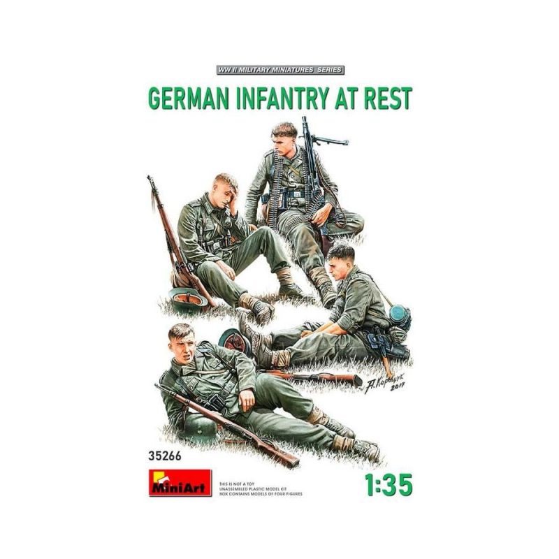 Miniart German Infantry at Rest (1/35) 35266 Miniart German Infantry at Rest (1/35) 35266