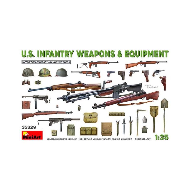 Miniart U.S. Weapons and Equipment (Infantry) (1/35) 35329