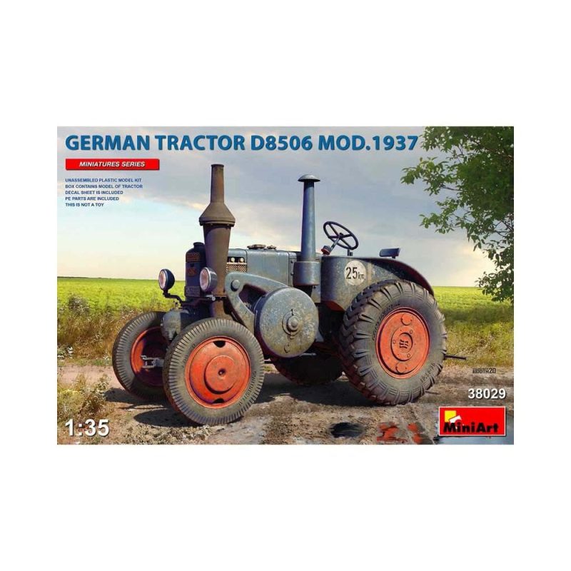 Miniart German Tractor D8506 Mod. 1937 (1/35) 38029