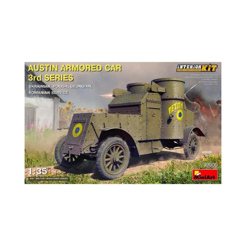 Miniart WWI Austin Armored Car (Interior Kit) (1/35) 39005