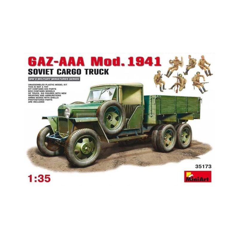 Miniart GAZ-AAA Cargo Truck Mod. 1941 (1/35) 35173