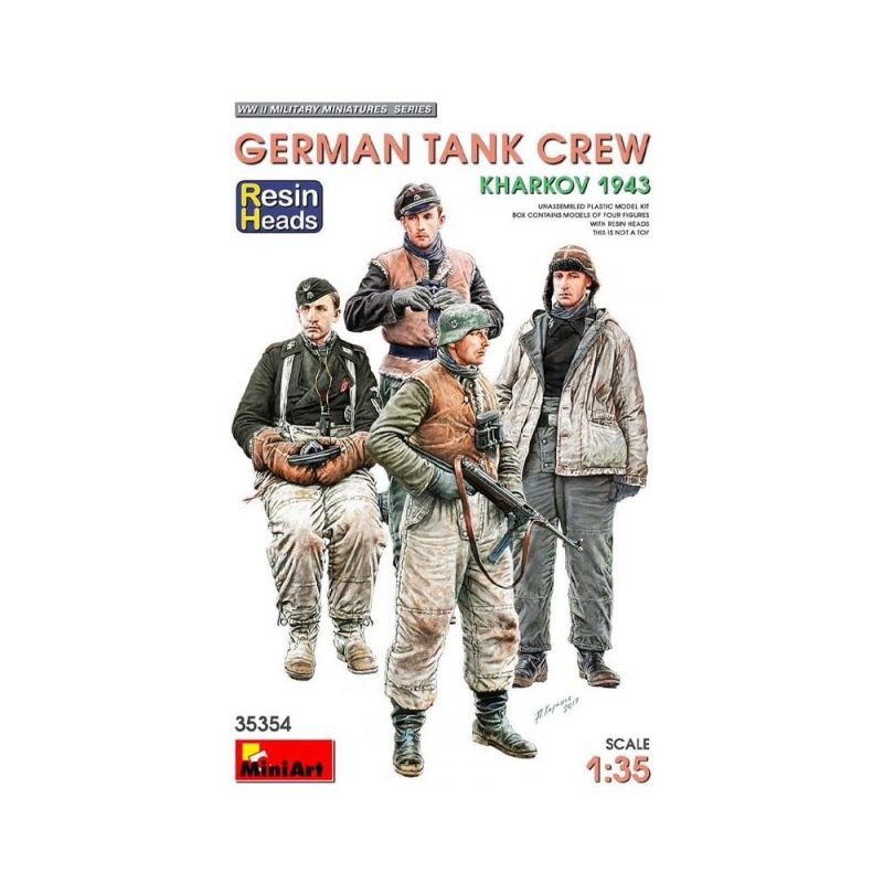 Miniart German Tank Crew (1/35) 35354