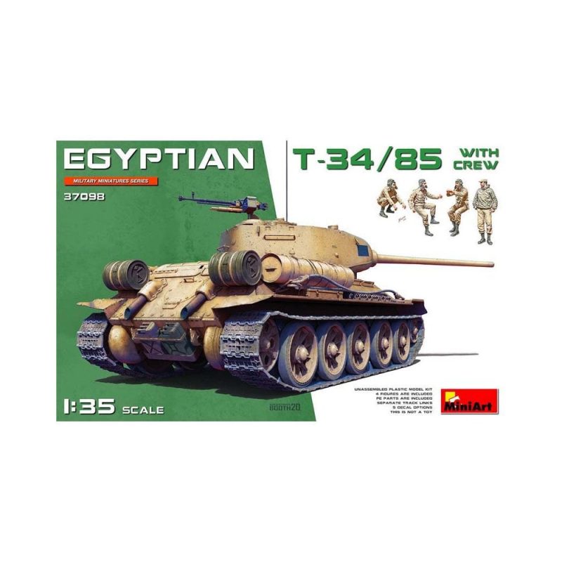 Miniart Egyptian T-34/85 (1/35) 37098
