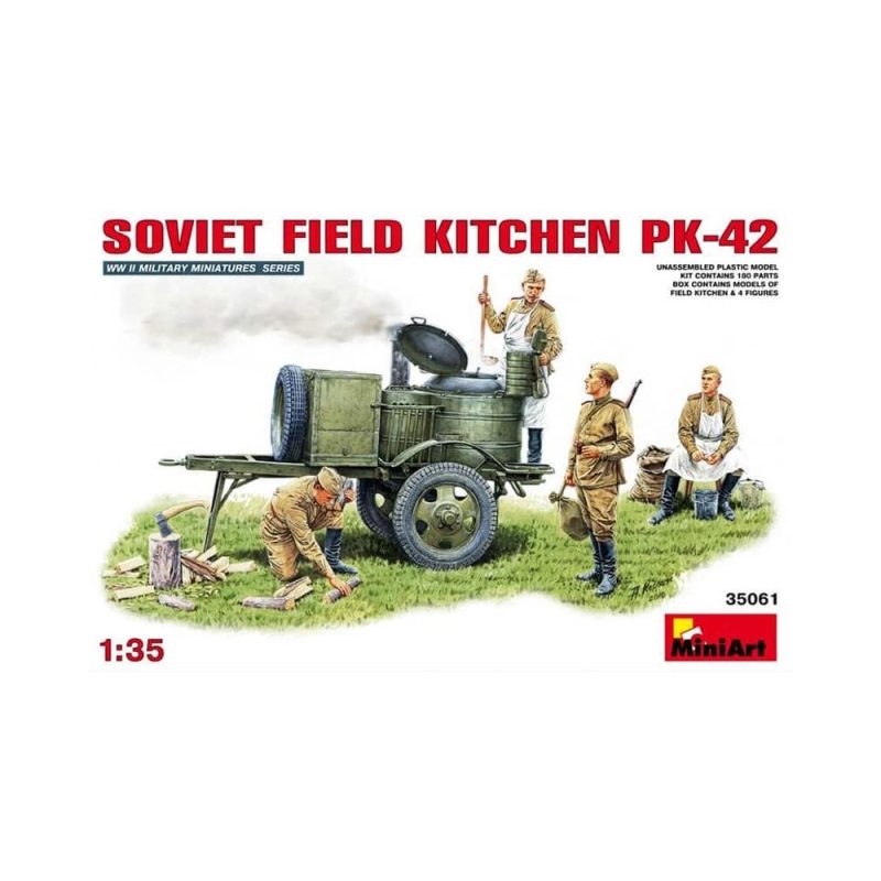 Miniart Soviet Field Kitchen KP-42 (1/35) 35061