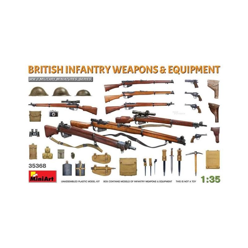 Miniart British Infantry Weapons & Equipment (1/35) 35368
